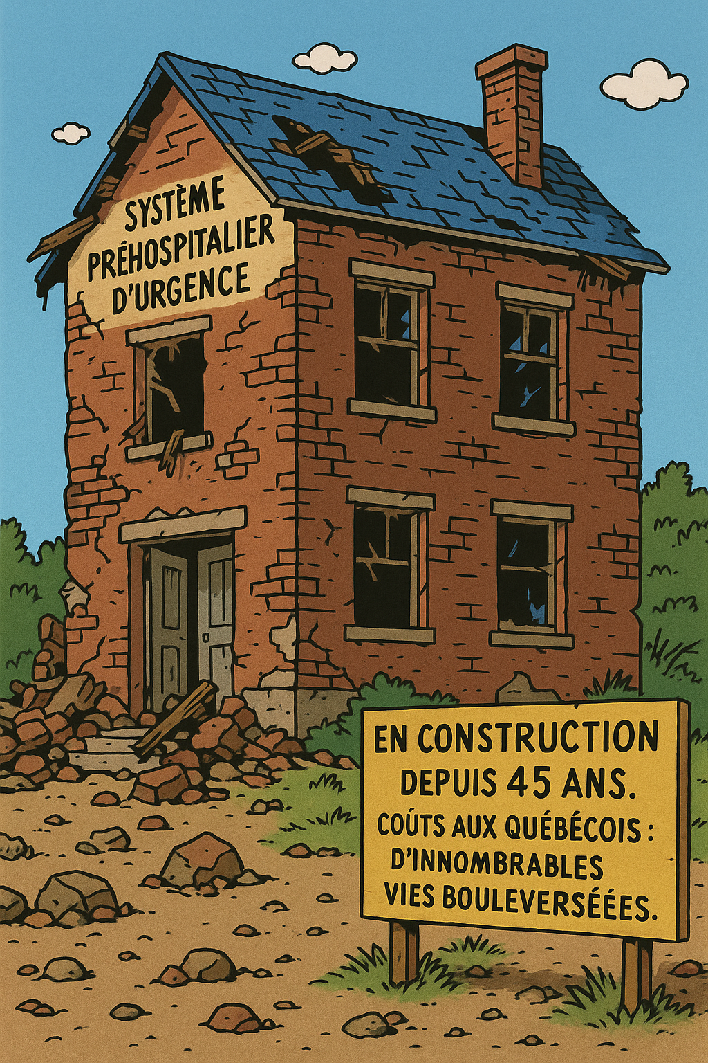 Paramédics : l’autre crise qu’on refuse de voir