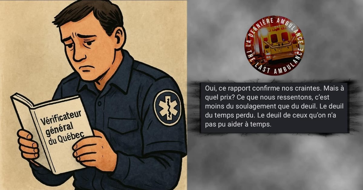 Quand la validation laisse un goût amer : réflexions sur le rapport du Vérificateur général du Québec