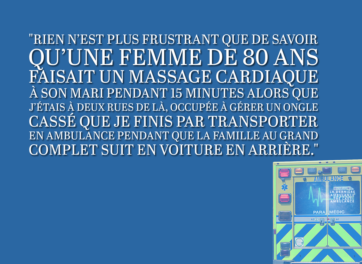 Entretien avec une paramédic québécoise