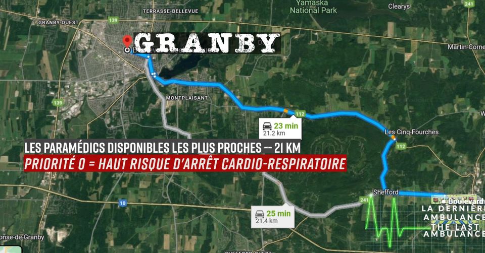 Délai de réponse : Granby