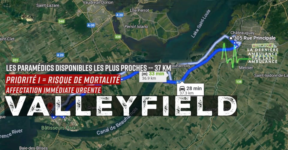 Délai de réponse : Valleyfield